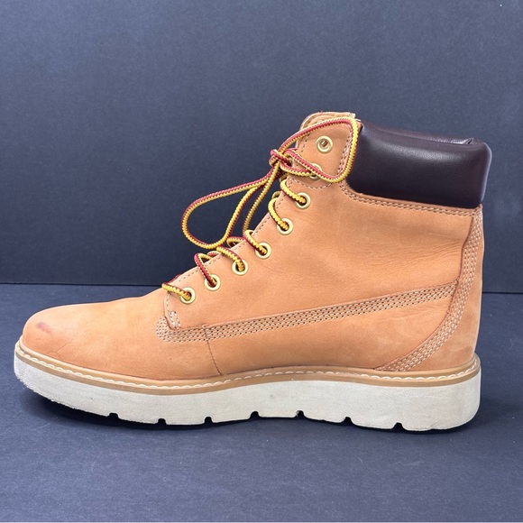 Timberland 6” Inch Premium Women’s Size 6.5 Boots Nubuck Wheat - Picture 8 of 10